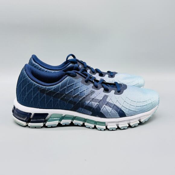 Asics Shoes - Asics Shoes Womens 7.5 Navy Blue GEL Quantum 180 4 Athletic Running Sneakers